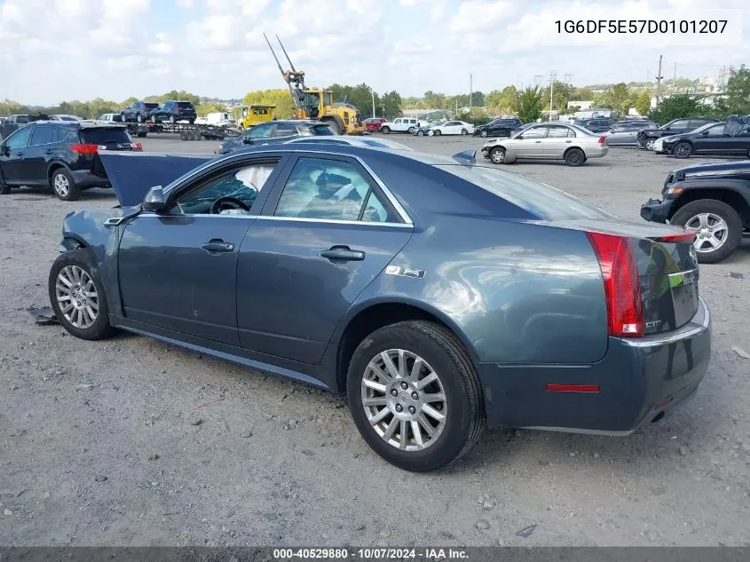 2013 Cadillac Cts Luxury Collection VIN: 1G6DF5E57D0101207 Lot: 40529880