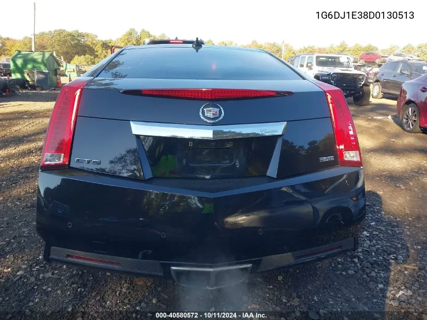 2013 Cadillac Cts Performance Collection VIN: 1G6DJ1E38D0130513 Lot: 40580572