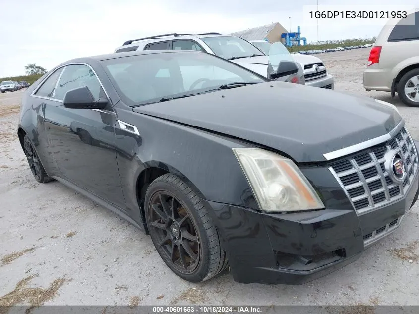 2013 Cadillac Cts Premium Collection VIN: 1G6DP1E34D0121953 Lot: 40601653