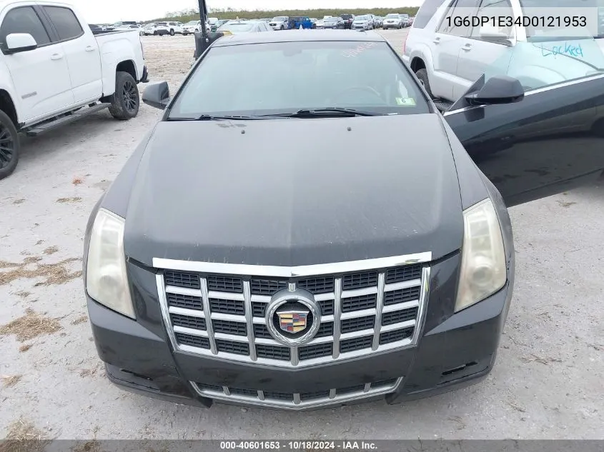 2013 Cadillac Cts Premium Collection VIN: 1G6DP1E34D0121953 Lot: 40601653