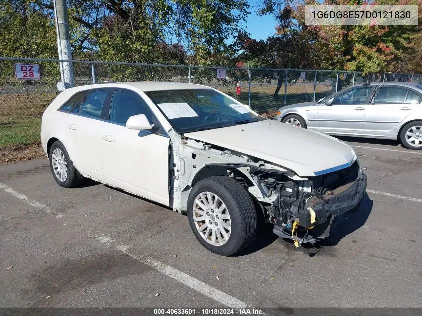 2013 Cadillac Cts Luxury VIN: 1G6DG8E57D0121830 Lot: 40633601