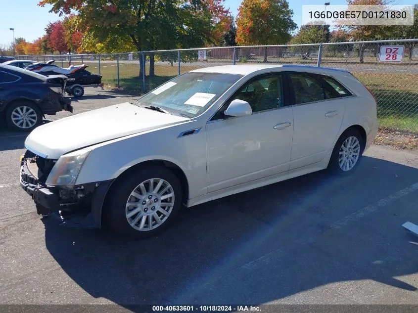 2013 Cadillac Cts Luxury VIN: 1G6DG8E57D0121830 Lot: 40633601