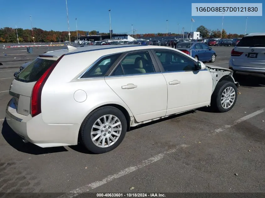 2013 Cadillac Cts Luxury VIN: 1G6DG8E57D0121830 Lot: 40633601