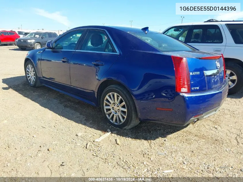 2013 Cadillac Cts Luxury VIN: 1G6DE5E55D0144396 Lot: 40637435