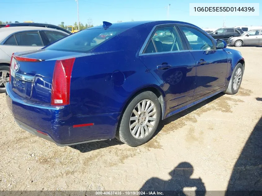 2013 Cadillac Cts Luxury VIN: 1G6DE5E55D0144396 Lot: 40637435