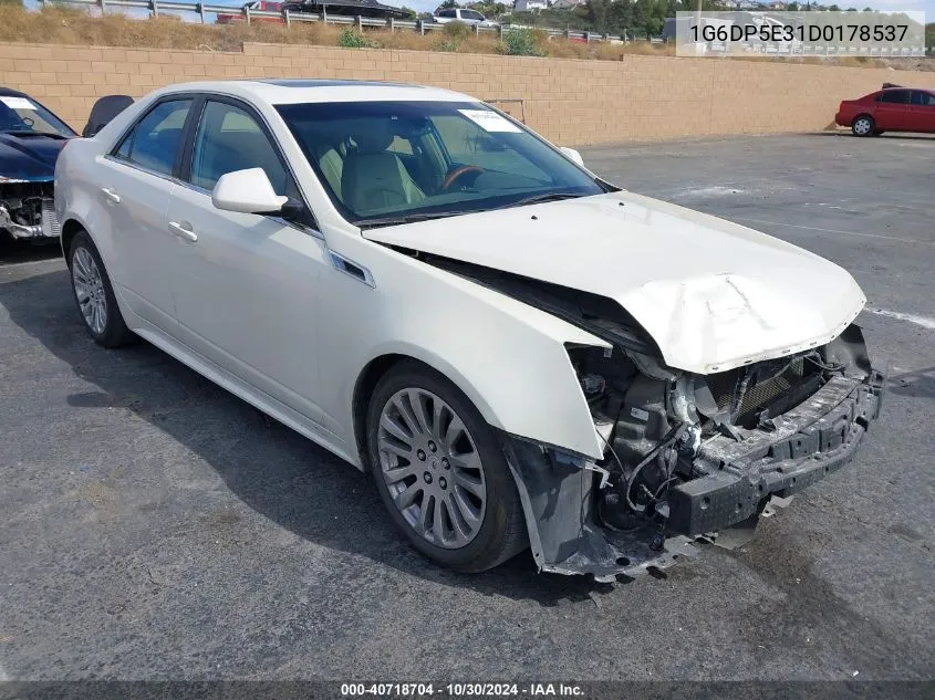 2013 Cadillac Cts Premium VIN: 1G6DP5E31D0178537 Lot: 40718704