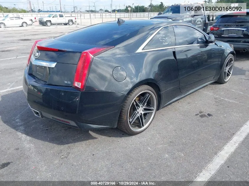 2013 Cadillac Cts Premium VIN: 1G6DP1E30D0165092 Lot: 40729166