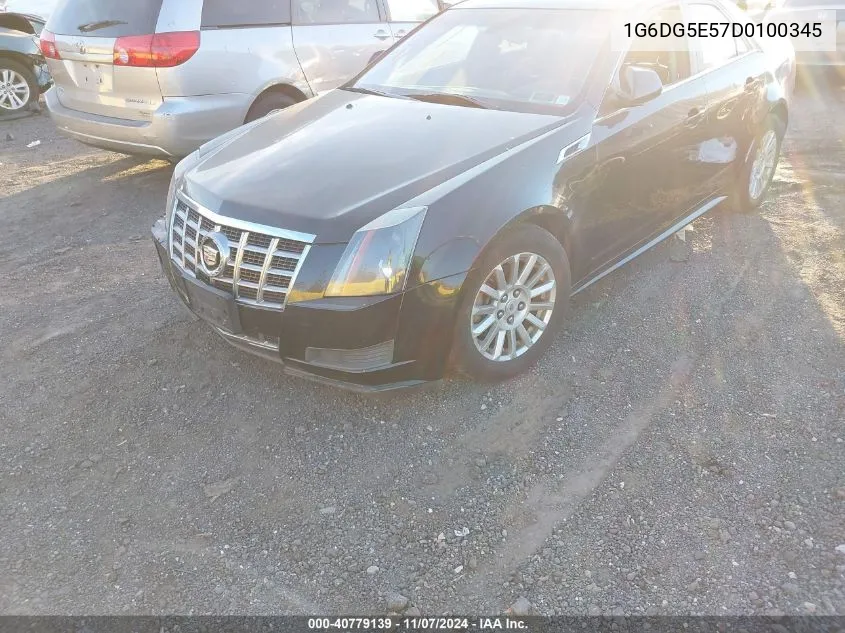 2013 Cadillac Cts Luxury VIN: 1G6DG5E57D0100345 Lot: 40779139