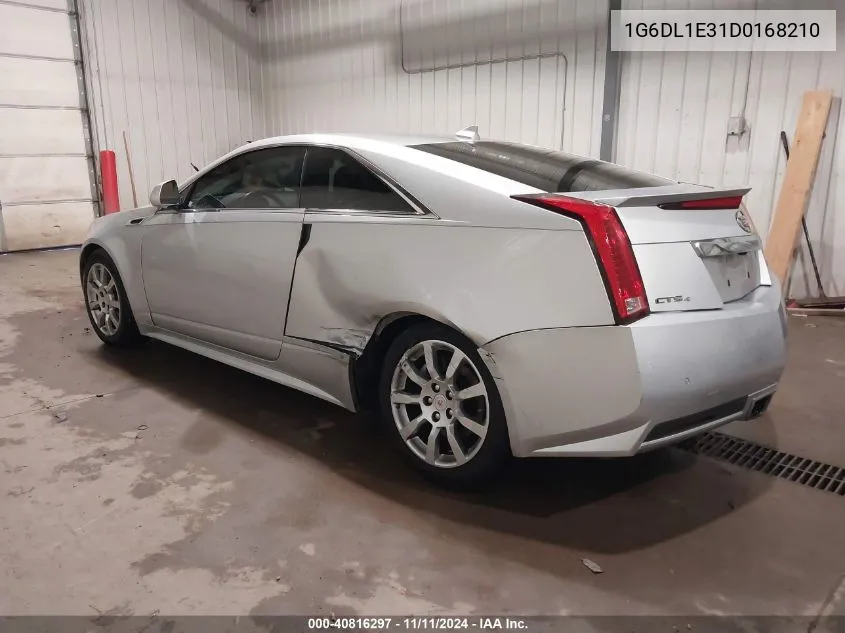 1G6DL1E31D0168210 2013 Cadillac Cts Performance