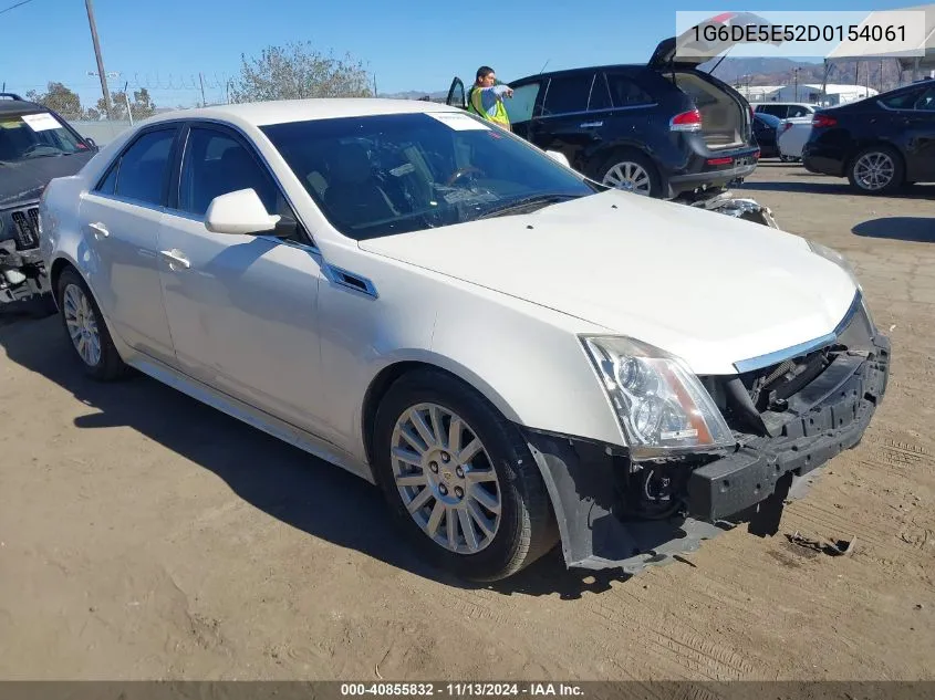 1G6DE5E52D0154061 2013 Cadillac Cts Luxury