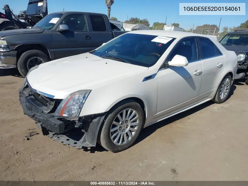 1G6DE5E52D0154061 2013 Cadillac Cts Luxury