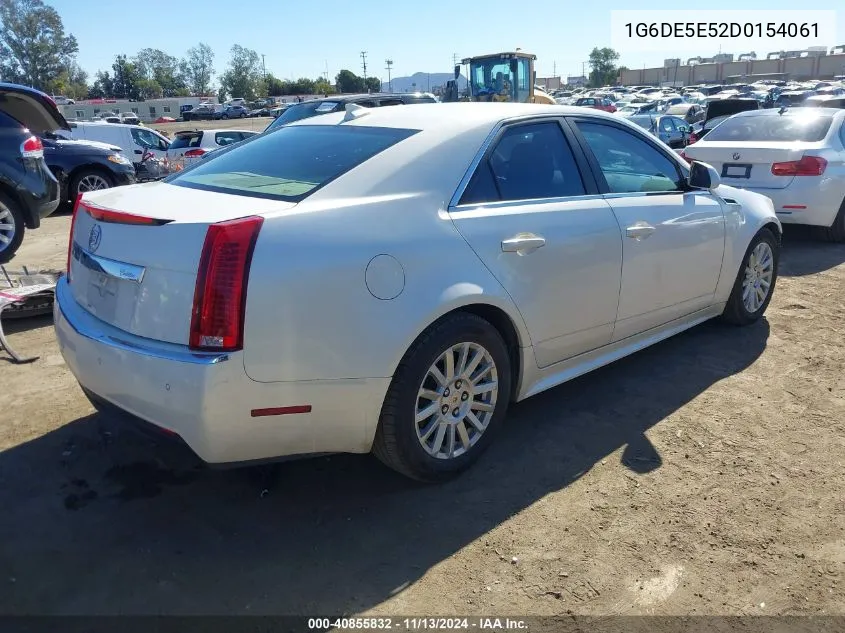 1G6DE5E52D0154061 2013 Cadillac Cts Luxury