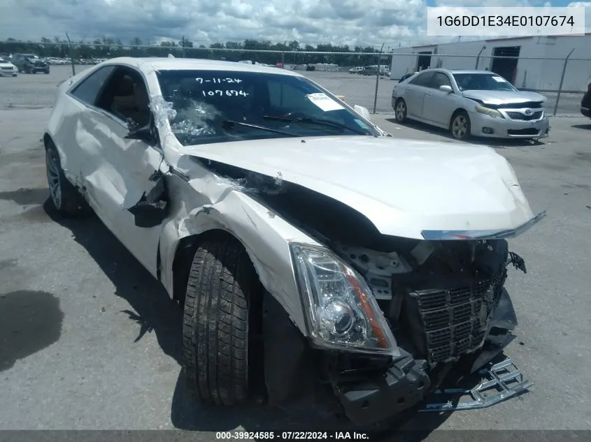 1G6DD1E34E0107674 2014 Cadillac Cts Premium