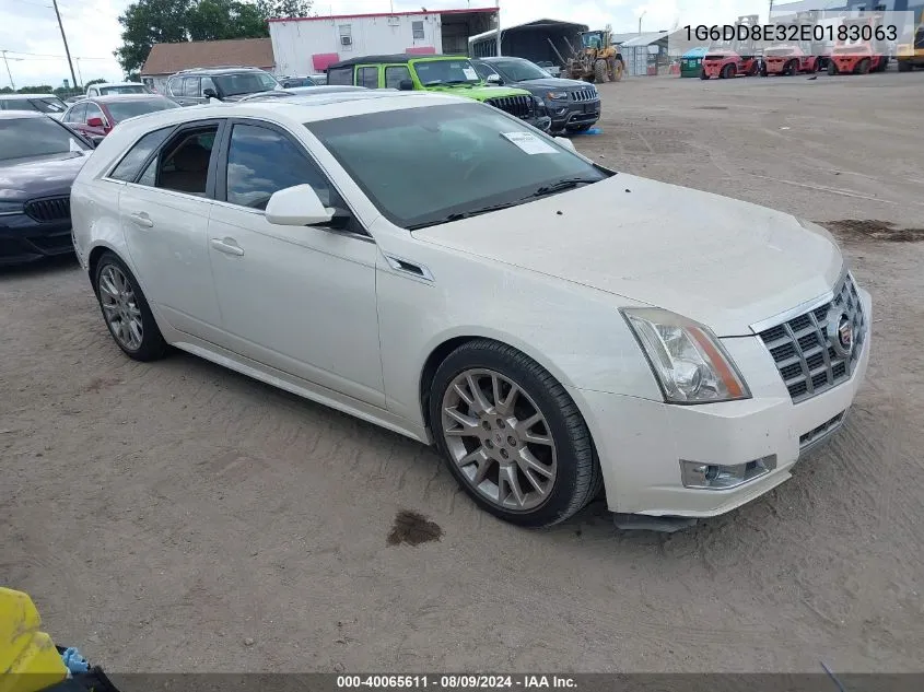 2014 Cadillac Cts Premium Collection VIN: 1G6DD8E32E0183063 Lot: 40065611