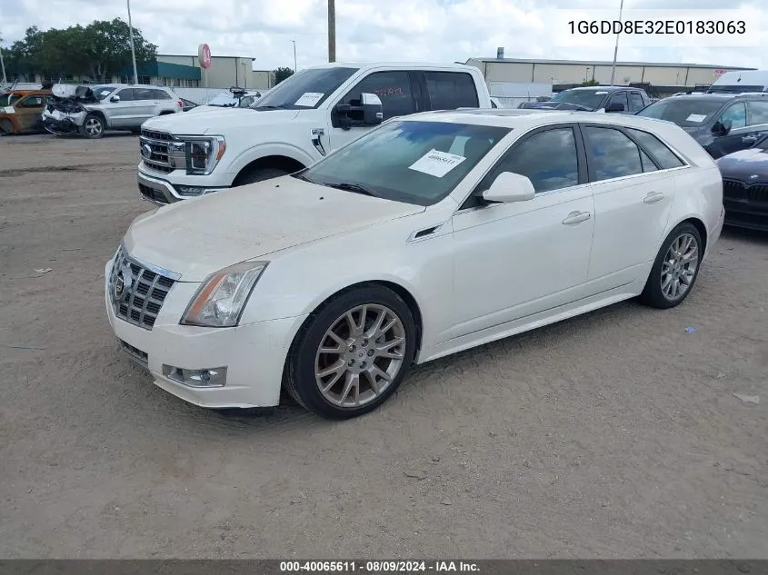 1G6DD8E32E0183063 2014 Cadillac Cts Premium Collection