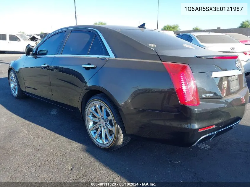 1G6AR5SX3E0121987 2014 Cadillac Cts Luxury