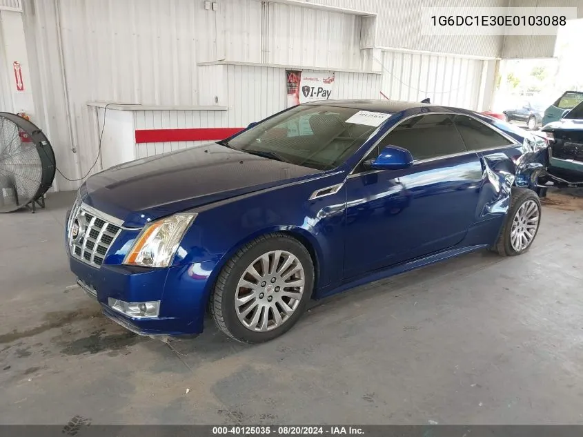 1G6DC1E30E0103088 2014 Cadillac Cts Performance Collection