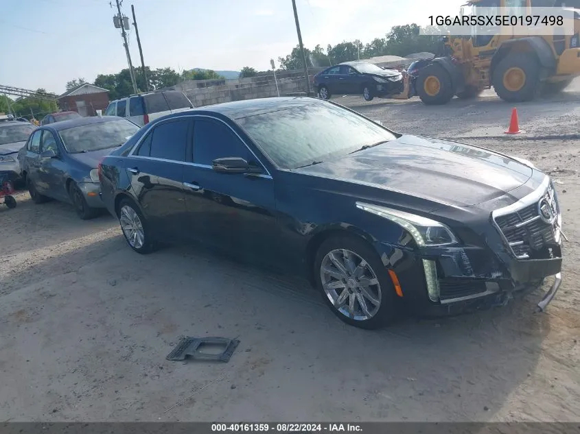 2014 Cadillac Cts Luxury VIN: 1G6AR5SX5E0197498 Lot: 40161359