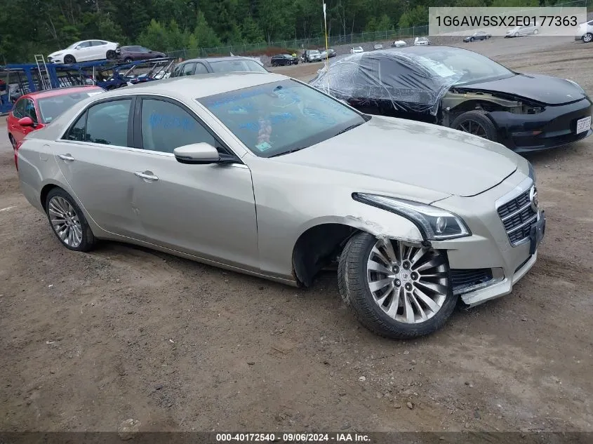 1G6AW5SX2E0177363 2014 Cadillac Cts Standard