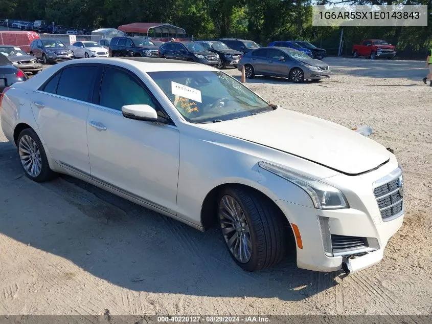 2014 Cadillac Cts Luxury VIN: 1G6AR5SX1E0143843 Lot: 40220127