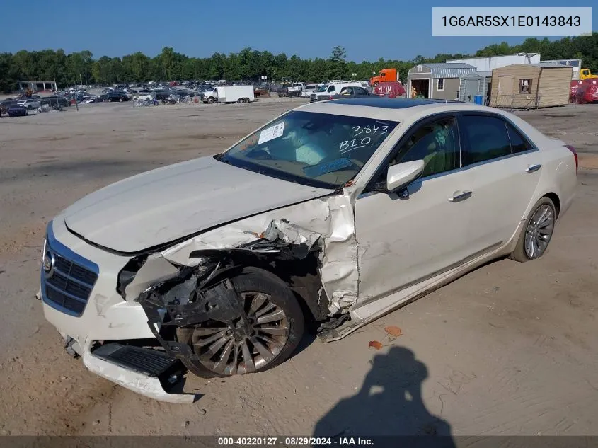 2014 Cadillac Cts Luxury VIN: 1G6AR5SX1E0143843 Lot: 40220127