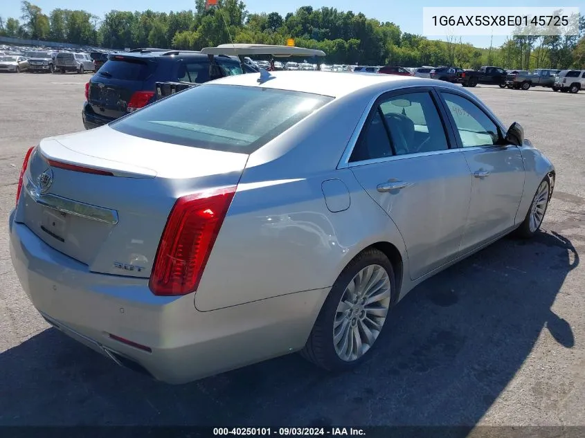 2014 Cadillac Cts Luxury VIN: 1G6AX5SX8E0145725 Lot: 40250101