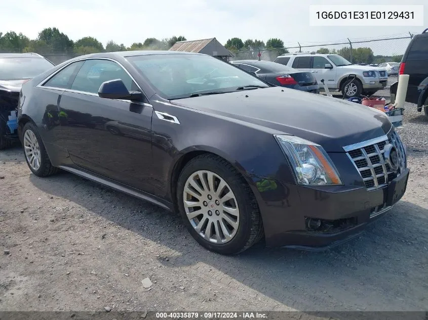 1G6DG1E31E0129431 2014 Cadillac Cts Performance