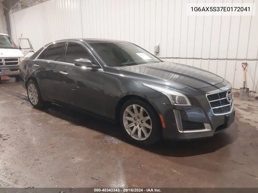 1G6AX5S37E0172041 2014 Cadillac Cts Luxury