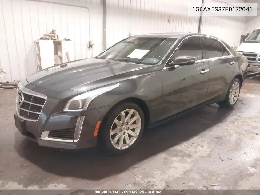 2014 Cadillac Cts Luxury VIN: 1G6AX5S37E0172041 Lot: 40343343