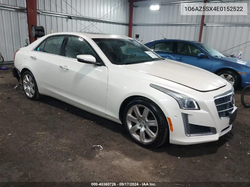 2014 Cadillac Cts Premium VIN: 1G6AZ5SX4E0152522 Lot: 40360726