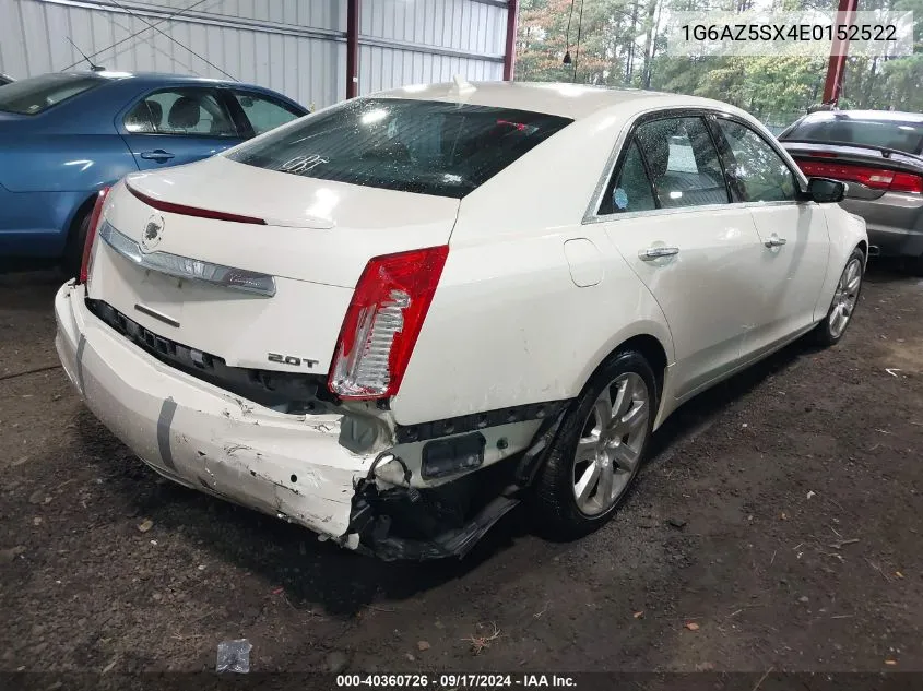 2014 Cadillac Cts Premium VIN: 1G6AZ5SX4E0152522 Lot: 40360726