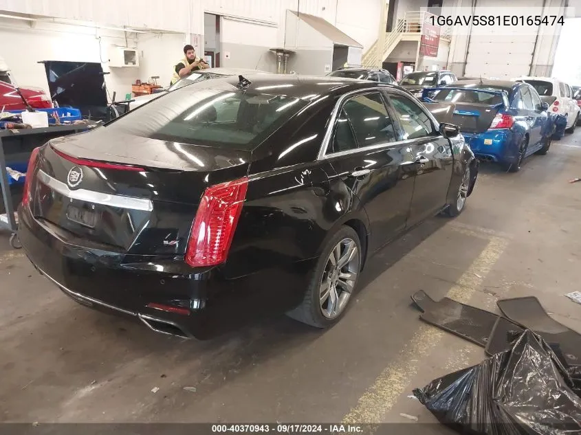 1G6AV5S81E0165474 2014 Cadillac Cts Vsport Premium