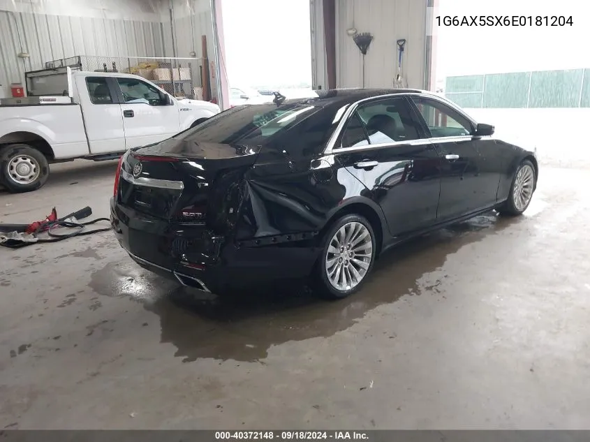 1G6AX5SX6E0181204 2014 Cadillac Cts Luxury