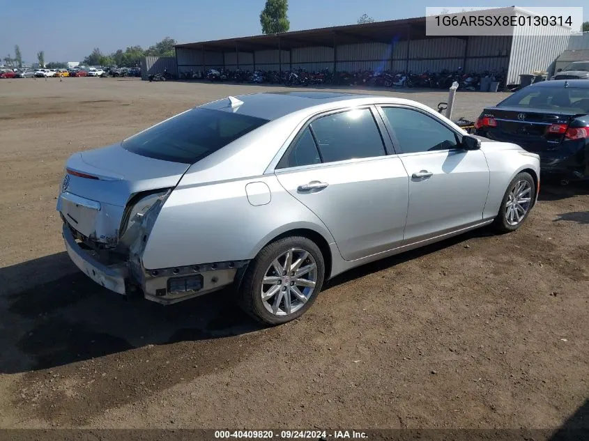 2014 Cadillac Cts Luxury VIN: 1G6AR5SX8E0130314 Lot: 40409820