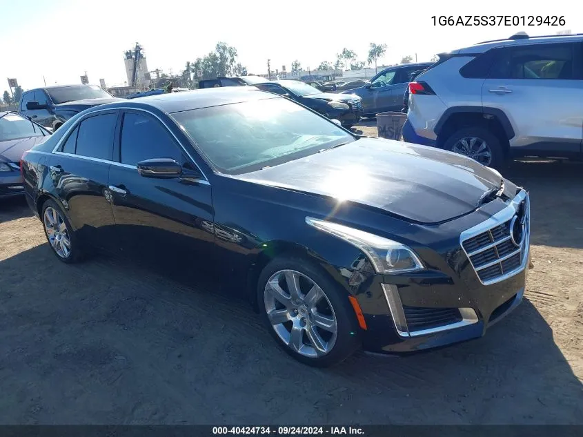 1G6AZ5S37E0129426 2014 Cadillac Cts Premium