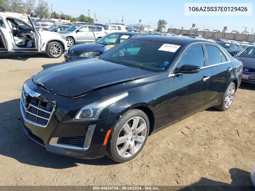 2014 Cadillac Cts Premium VIN: 1G6AZ5S37E0129426 Lot: 40424734