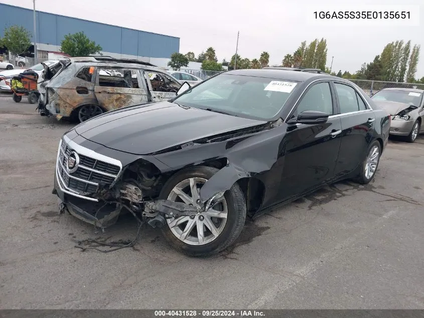 1G6AS5S35E0135651 2014 Cadillac Cts Performance