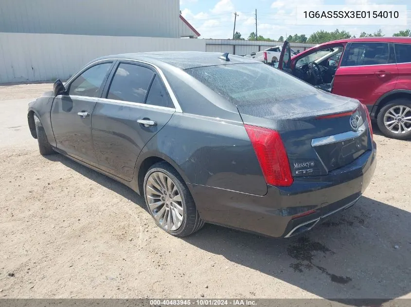 1G6AS5SX3E0154010 2014 Cadillac Cts