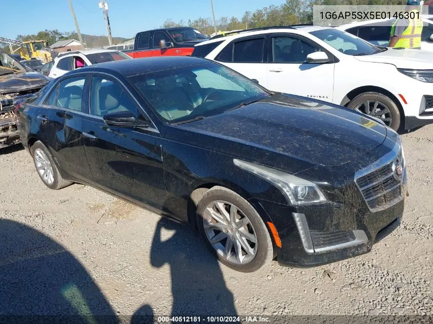 2014 Cadillac Cts Standard VIN: 1G6AP5SX5E0146301 Lot: 40512181