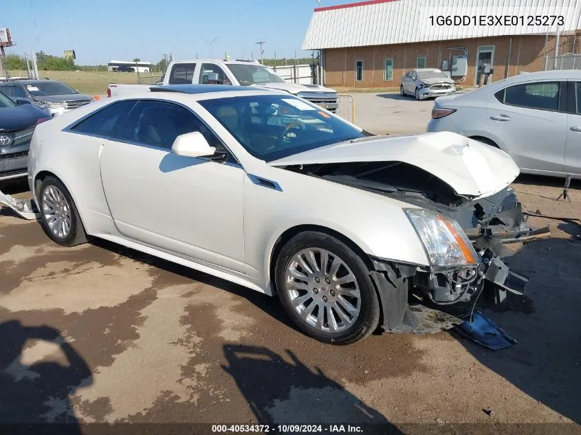 2014 Cadillac Cts Premium VIN: 1G6DD1E3XE0125273 Lot: 40534372