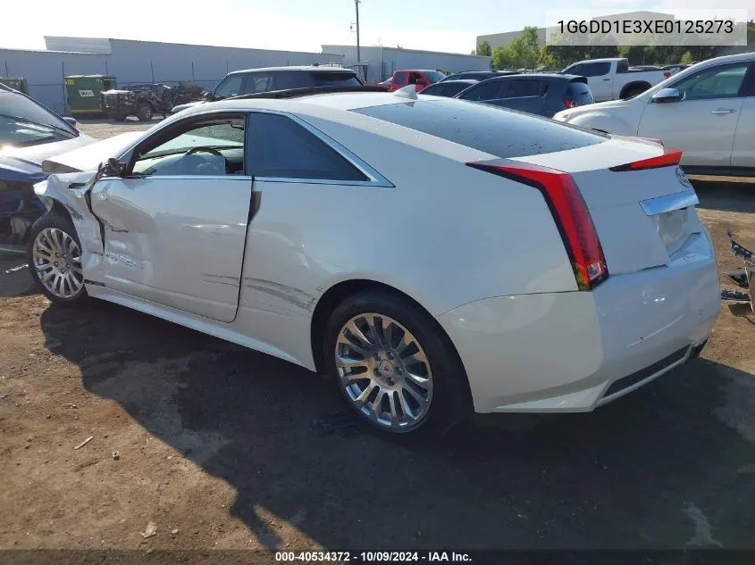 2014 Cadillac Cts Premium VIN: 1G6DD1E3XE0125273 Lot: 40534372