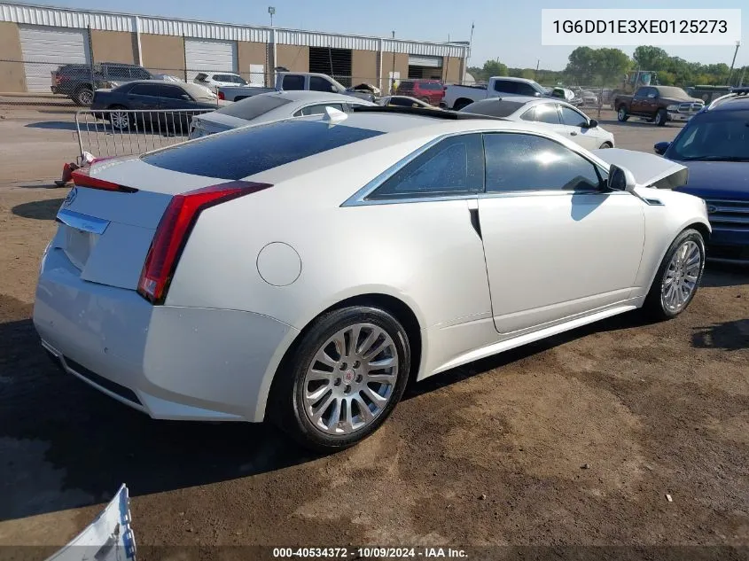 2014 Cadillac Cts Premium VIN: 1G6DD1E3XE0125273 Lot: 40534372