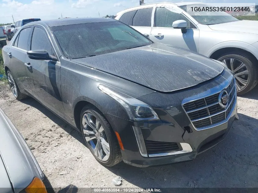 2014 Cadillac Cts Luxury Collection VIN: 1G6AR5S35E0123446 Lot: 40553554