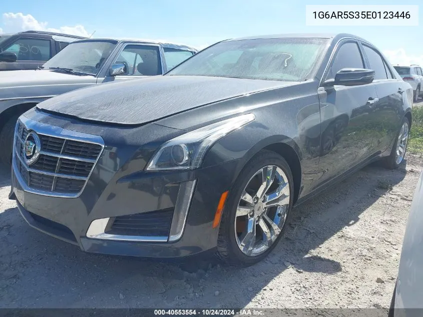 2014 Cadillac Cts Luxury Collection VIN: 1G6AR5S35E0123446 Lot: 40553554