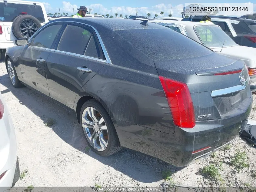 2014 Cadillac Cts Luxury Collection VIN: 1G6AR5S35E0123446 Lot: 40553554