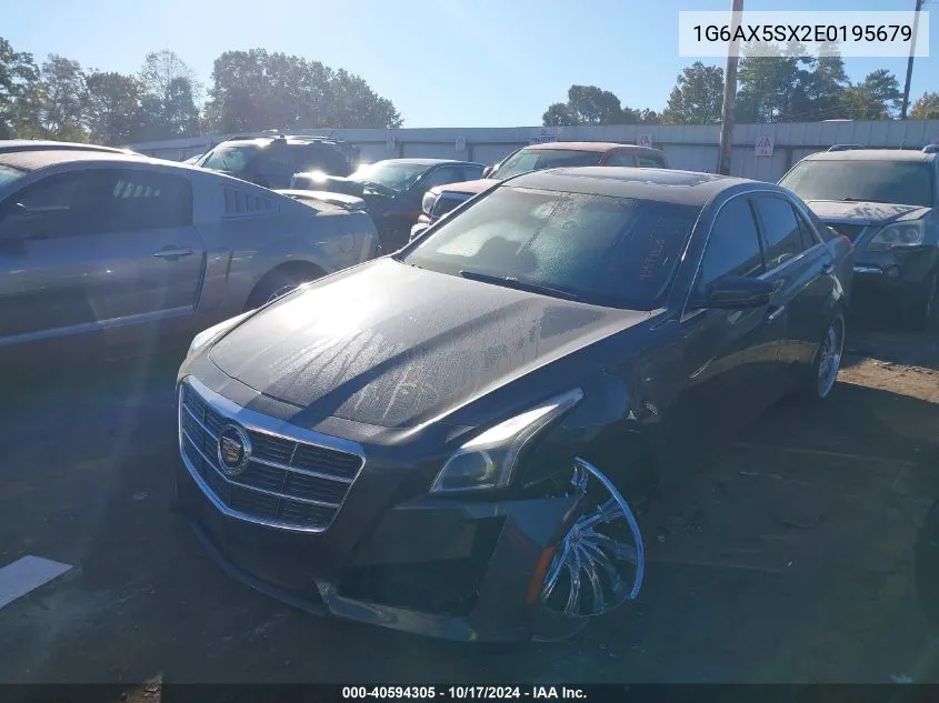 1G6AX5SX2E0195679 2014 Cadillac Cts Luxury Collection