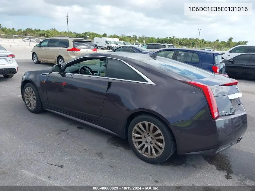 2014 Cadillac Cts Performance Collection VIN: 1G6DC1E35E0131016 Lot: 40600829