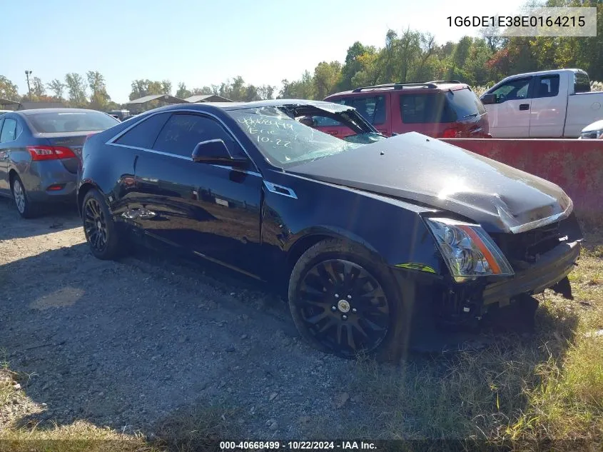 2014 Cadillac Cts Standard VIN: 1G6DE1E38E0164215 Lot: 40668499