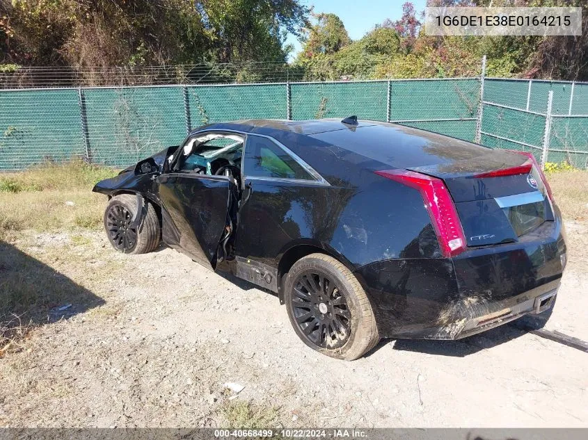 2014 Cadillac Cts Standard VIN: 1G6DE1E38E0164215 Lot: 40668499