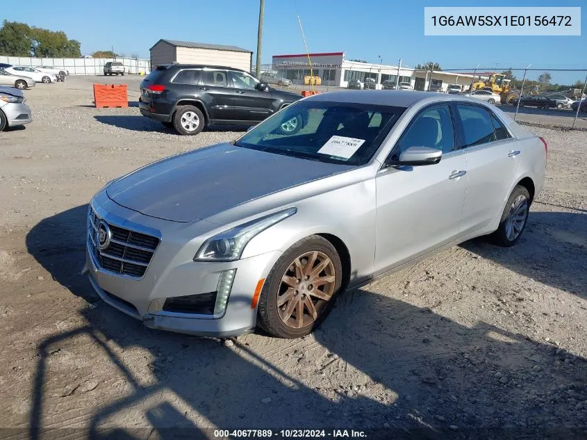 2014 Cadillac Cts Standard VIN: 1G6AW5SX1E0156472 Lot: 40677889